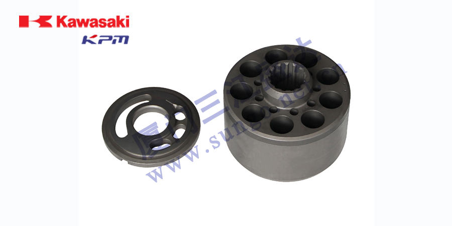 液压泵缸体组件(K3V112DT R)川崎K3V系列泵