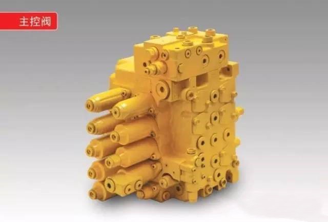 挖机分配阀维修