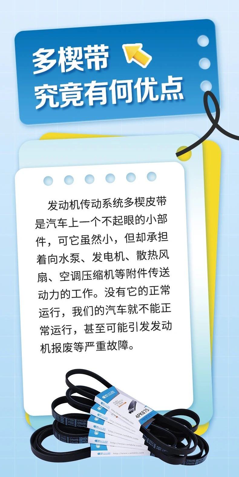 多楔带究竟有何优点